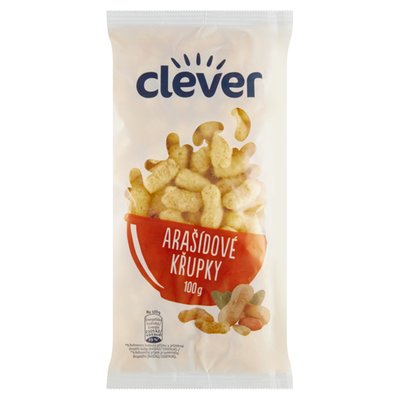 Obrázek CLEVER ARASIDOVE KRUPKY 100G