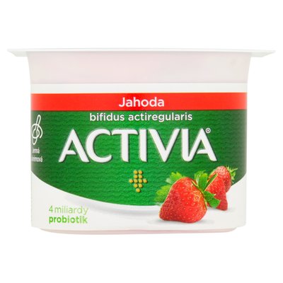 Obrázek Activia probiotický jogurt jahoda 120g