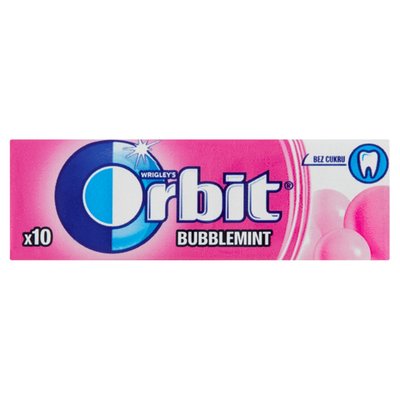Obrázek Wrigley's Orbit Bubblemint 10 ks 14g