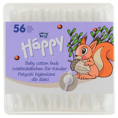 Obrázek Hygienické tyčinky Happy papírové