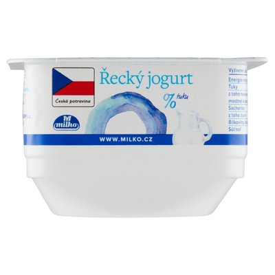 Obrázek Milko Řecký jogurt 0% bílý 140g
