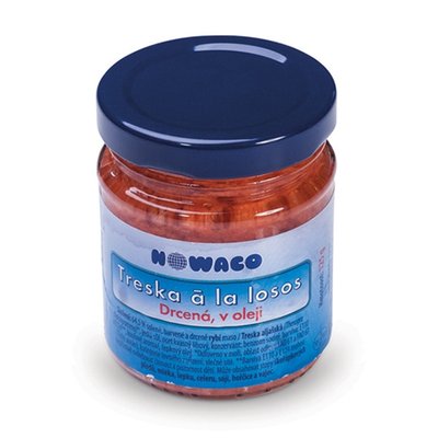 Obrázek Treska à la losos drcená Nowaco 125 g