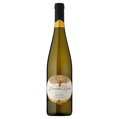 Obrázek Chateau Bzenec Bzenecká Lipka Ryzlink rýnský jakostní víno odrůdové polosuché bílé 0,75l