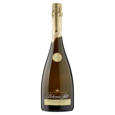 Obrázek Bohemia Sekt Prestige Chardonnay brut jakostní šumivé víno bílé 0,75l