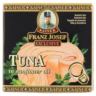 Obrázek Franz Josef Kaiser Exclusive Tuňák ve slunečnicovém oleji 80g