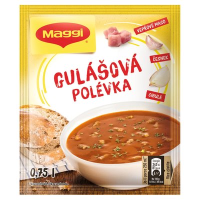 Obrázek MAGGI Gulášová polévka 63g
