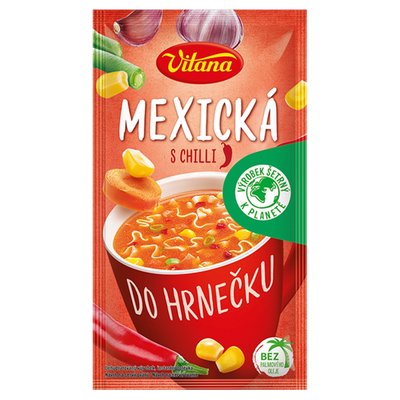 Obrázek Vitana Do hrnečku Instantní polévka mexická s chilli 16g