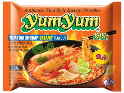 Obrázek Instantní nudlová polévka YumYum s příchutí Tom Yum Creamy 70 g