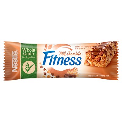 Obrázek Nestlé Fitness Delice Milk & Chocolate snídaňová cereální tyčinka 22,5g