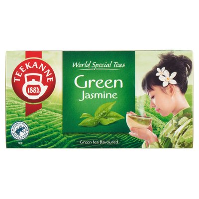 Obrázek Teekanne World Special Teas Zelený čaj aromatizovaný s příchutí jasmínu 20 x 1,75g (35g)