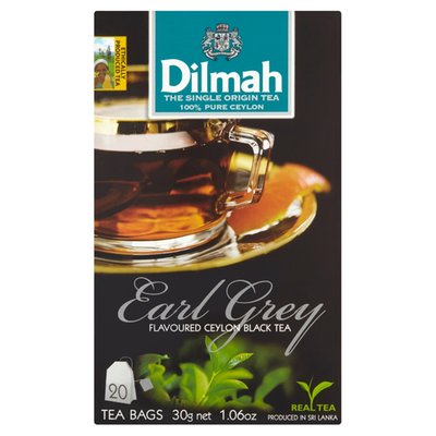 Obrázek Dilmah Earl Grey černý čaj 20 x 1,5g