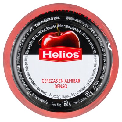 Obrázek Helios Koktejlové třešně červené v sirupu 160g