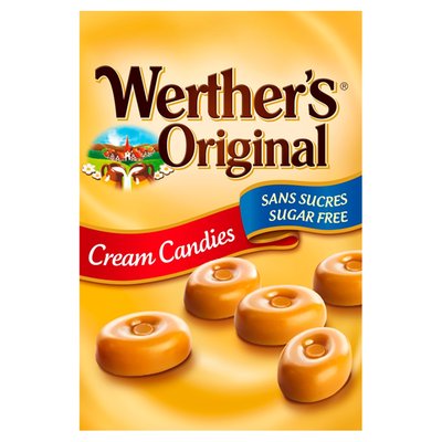 Obrázek Werther's Original smetanové bonbóny bez cukru 42g