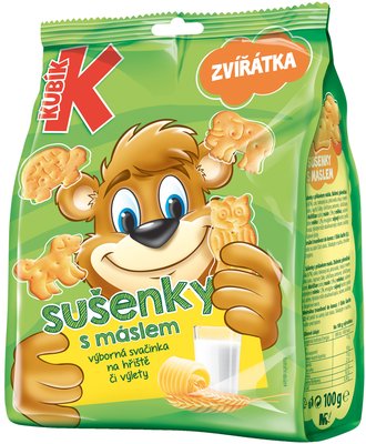 Obrázek Kubík sušenky s Máslem 100 g