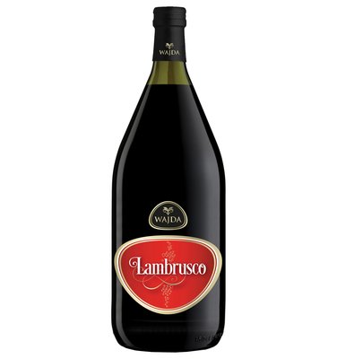 Obrázek Víno Lambrusco perlivé červené révové polosladké 1,5l