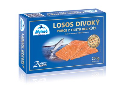 Obrázek Losos gorbuša porce z filetů 250 g
