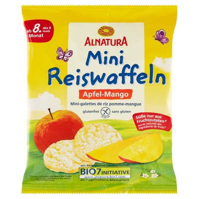 Obrázek X ALNATURA PUF.RYZ. PLACICKY JABL 35 G