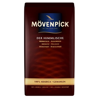Obrázek MOVENPICK MLETA KAVA ARABICA 250G KONEC