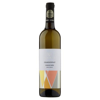 Obrázek Vinselekt Michlovský Chardonnay víno s přívlastkem pozdní sběr suché 0,75l