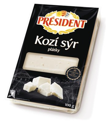 Obrázek Président Kozí sýr plátky 100G