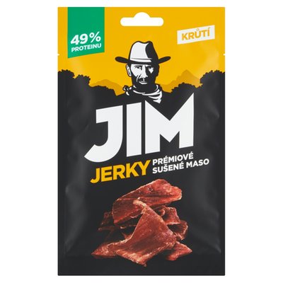 Obrázek Jim Jerky Prémiové sušené maso krůtí 23g