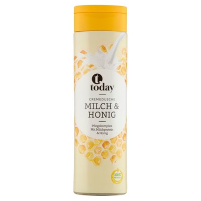 Obrázek today Sprchový krém mléko a med 300ml