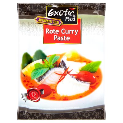 Obrázek Exotic Food Authentic Thai Red curry paste 50g