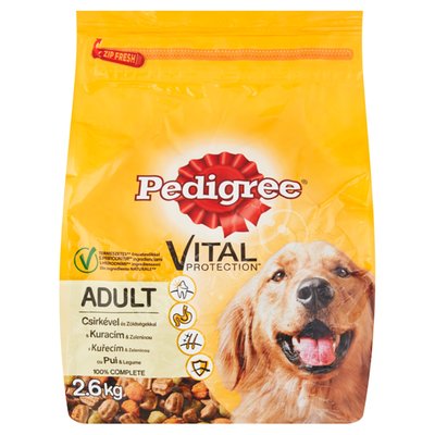 Obrázek PEDIGREE GP S KURECIM A ZELENINOU 2,6KG
