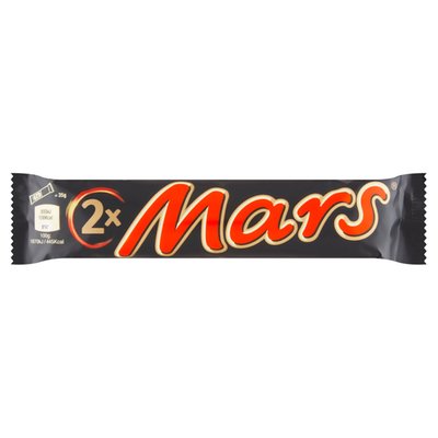 Obrázek Mars Mléčná čokoláda plněná nugátem a karamelem 2 x 35g (70g)