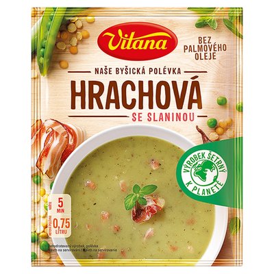 Obrázek Vitana Hrachová polévka se slaninou 75g
