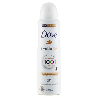 Obrázek Dove Invisible Dry antiperspirant sprej 150ml