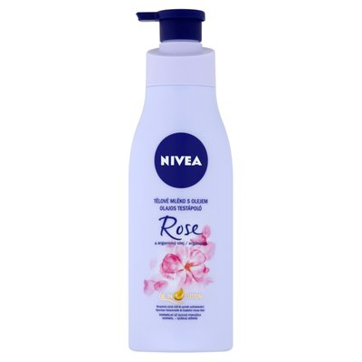 Obrázek NIVEA MLEKO TELOVE ROSE ARGAN OIL 200ML