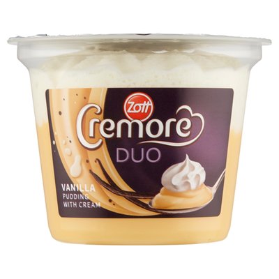Obrázek Zott Cremore Duo mléčný vanilkový dezert se šlehačkou 190g