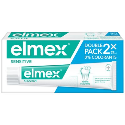Obrázek elmex® Sensitive zubní pasta duopack 2x75ml