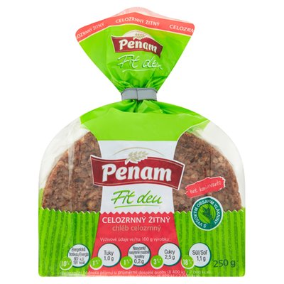 Obrázek Chléb žitný celozrnný 250g