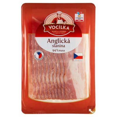 Obrázek VOCÍLKA Anglická slanina 94% masa 100g