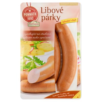 Obrázek Ponnath ŘEZNIČTÍ MISTŘI Libové párky 300g