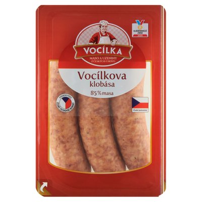 Obrázek VOCÍLKA Vocílkova klobása 85% masa 300g