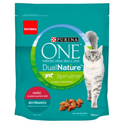 Obrázek PURINA ONE GK DUAL NATUR ADULT HOV 750G
