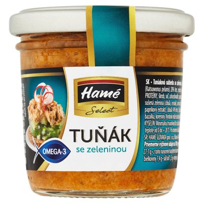 Obrázek X HAME TUNAK POMAZANKA SE ZELENINOU 80G