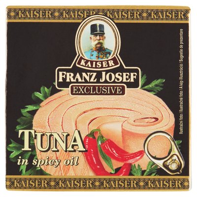 Obrázek Franz Josef Kaiser Exclusive Tuňák v pikantním oleji 80g