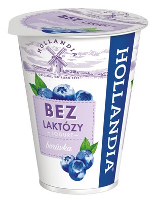 Obrázek Jogurt krémový bez laktózy jahoda/borůvka MIX 180 g