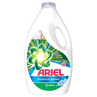 Obrázek Ariel Mountain Spring 2,64 L (48 praní) – prací gel