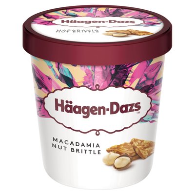 Obrázek Häagen-Dazs Vanilková smetanová zmrzlina s karamelizovanými makadamiovými ořechy 460ml