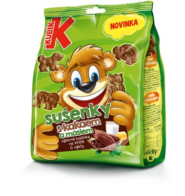Obrázek Kubík sušenky s Kakaem - Máslem 90 g