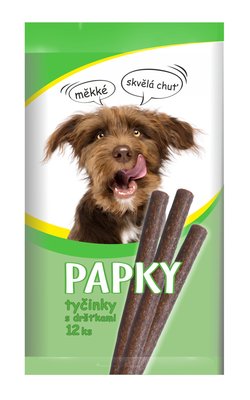 Obrázek Akinu papky tyčinky s dršťkami 12ks pro psy