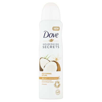 Obrázek Dove Coconut & Jasmine Flower antiperspirant sprej 150ml