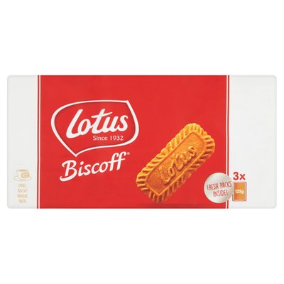 Obrázek Lotus Biscoff Originální karamelizovaná sušenka 3 x 125g