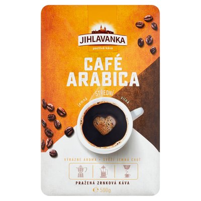 Obrázek JIHLAVANKA CAFE ARABICA 500G KONEC KBA