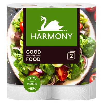 Obrázek Harmony Good for Food kuchyňské utěrky 2 vrstvy 2 ks